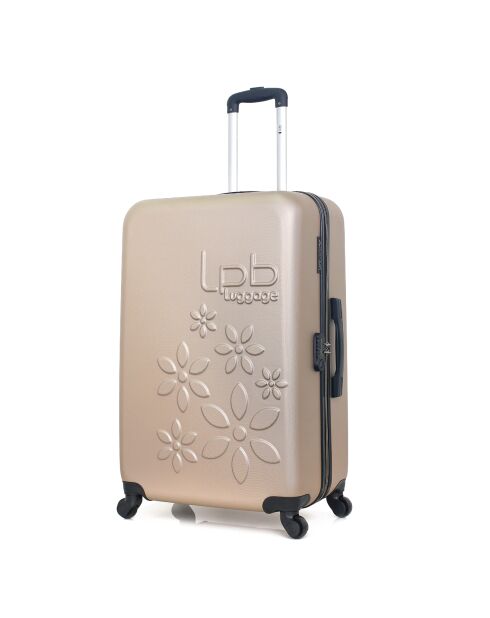 Eleonor Long Stay Koffer 4 enkele wielen 75 cm goud