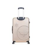 Eleonor Long Stay Koffer 4 Einzelräder 75 cm gold