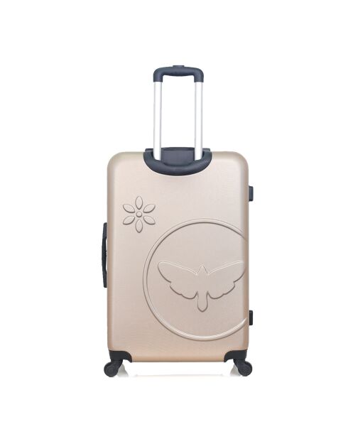 Eleonor Long Stay Koffer 4 enkele wielen 75 cm goud
