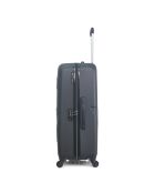 Valise Moyen Séjour 4 roues simples Aelys  65 cm noire