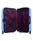 Long Stay Koffer 4 enkele wielen Nais 75 cm blauw