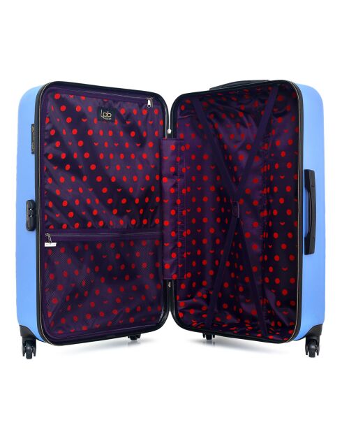 Long Stay Koffer 4 enkele wielen Nais 75 cm blauw