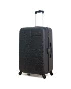 Valise Cabine 4 roues simples Nais 55 cm noire