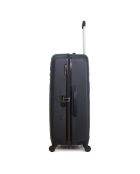 Valise Cabine 4 roues simples Nais 55 cm noire