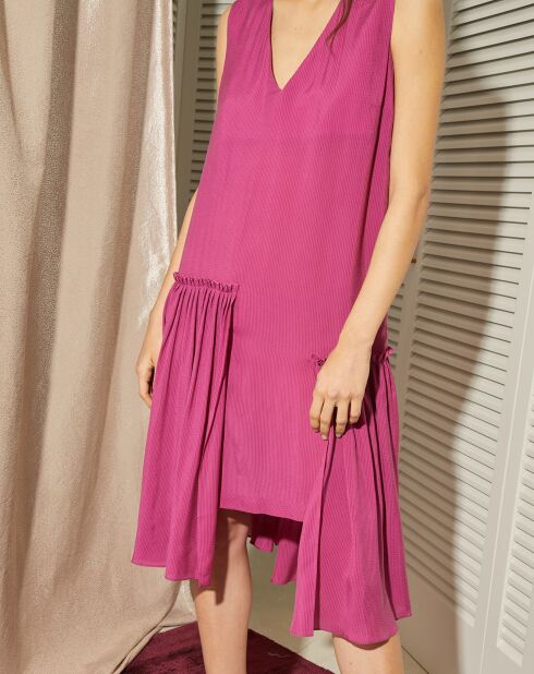 Robe Printemps fuchsia