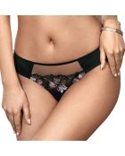String Adelle satiné noir
