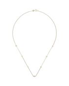 Collier Sunshine Diamants 0.22 ct or jaune