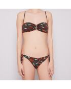 Maillot de bain Plantas 2 pièces vert/orange