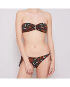 Maillot de bain Plantas 2 pièces vert/orange
