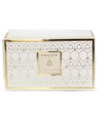 Bougie parfumée White Pearl Collection Lavande sauvage - 3 mèches 40h