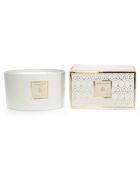 Bougie parfumée White Pearl Collection Lavande sauvage - 3 mèches 40h