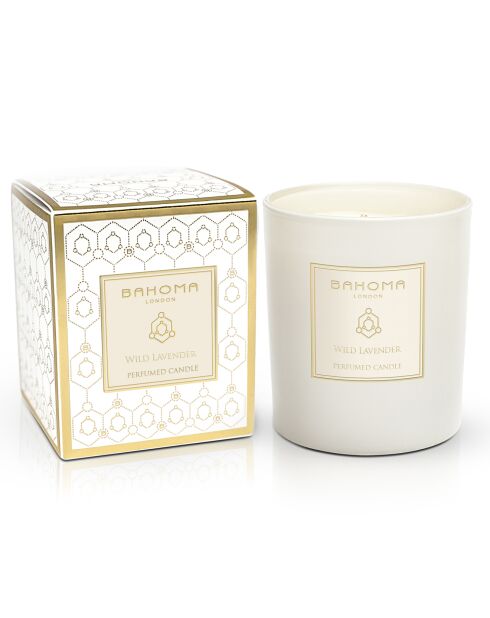 White Pearl geurkaars Wild Lavender Collection - 1 lont 75u