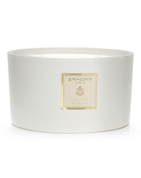 White Pearl Collection Portifino Blossom geurkaars - 3 lonten 40u