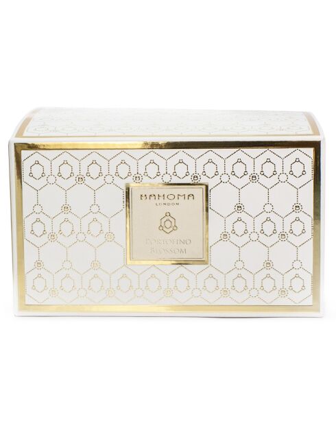 White Pearl Collection Portifino Blossom geurkaars - 3 lonten 40u