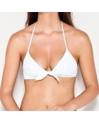 Haut de maillot de bain Daphne blanc