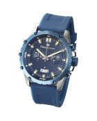 Montre Homme en Silicone bleue