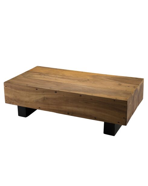 Table basse Suzy bois - 120x60x36 cm