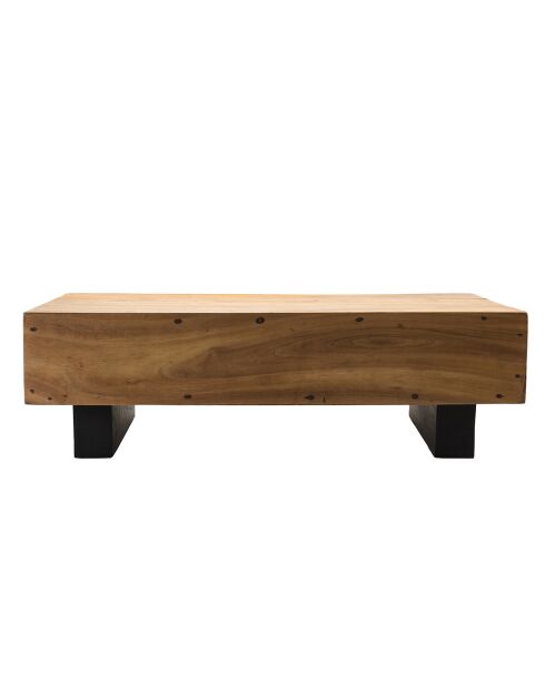 Table basse Suzy bois - 120x60x36 cm