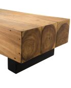 Table basse Suzy bois - 120x60x36 cm