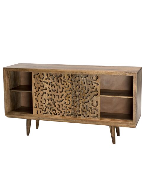 Buffet en Manguier Irene bois - 160x45x85 cm