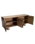 Buffet en Manguier Irene bois - 177x45x75 cm