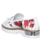 Mocassins en Cuir Emma blanches