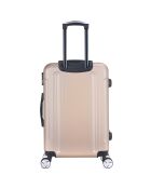 3 goldene Allradkoffer Baltimore 55/65/75 cm