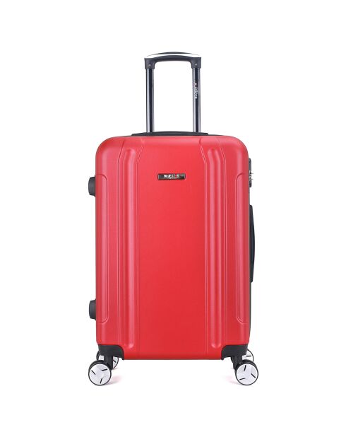 3 Baltimore 55/65/75 cm rode koffers met 4 wielen