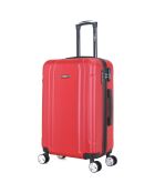 3 rote Allradkoffer Baltimore 55/65/75 cm