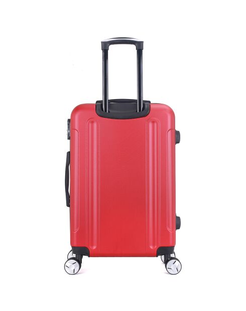 3 Baltimore 55/65/75 cm rode koffers met 4 wielen