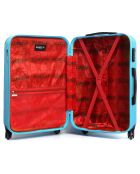 Valise Long Séjour 4 roues Bucarest 69 cm bleu ciel
