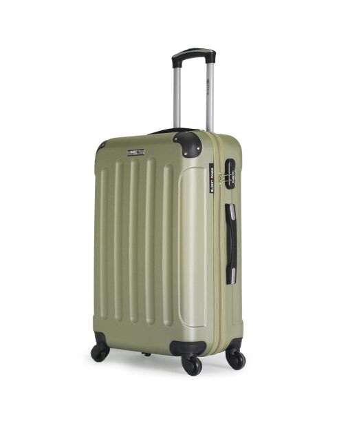 Madrid Reisekoffer mit 4 Rädern, 77 cm, khaki