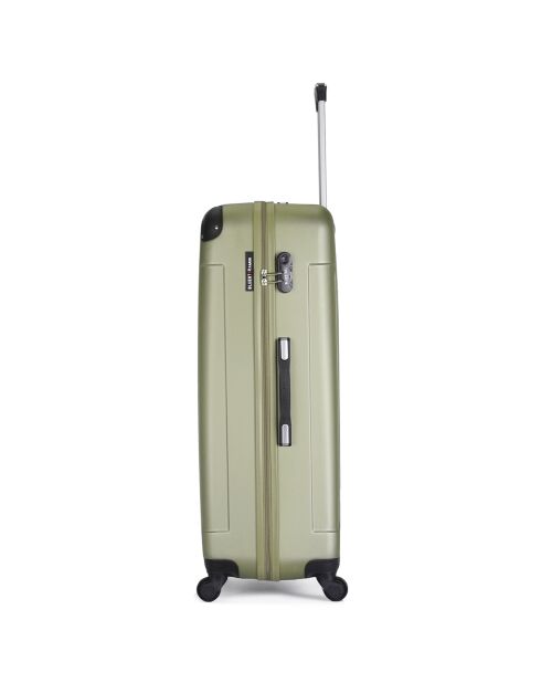 Madrid Reisekoffer mit 4 Rädern, 77 cm, khaki