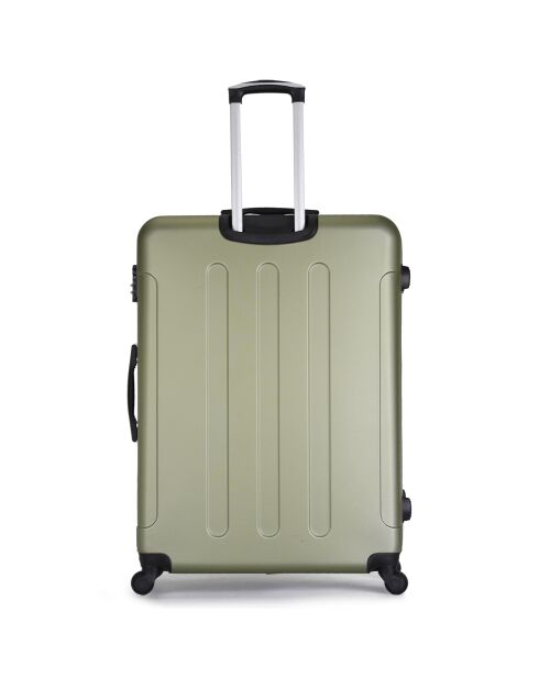 Madrid Reisekoffer mit 4 Rädern, 77 cm, khaki