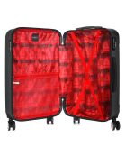Valise Cabine 4 roues Baltimore 55 cm noir