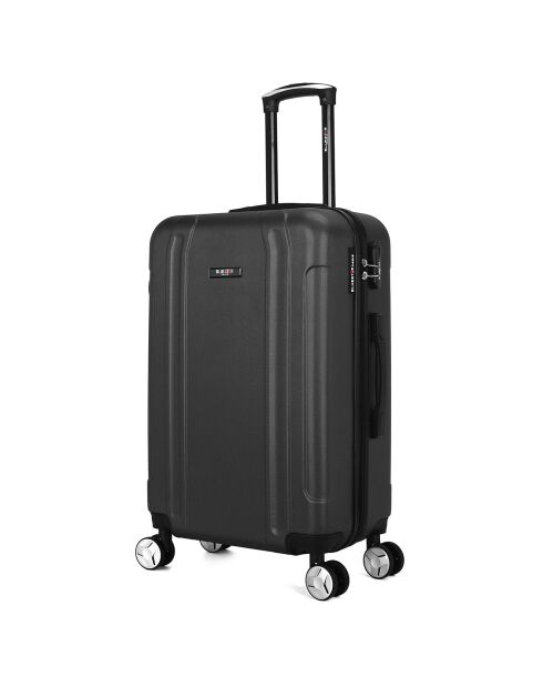Baltimore Medium Stay koffer met 4 wielen 65 cm zwart