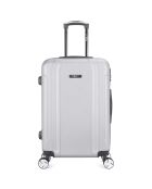 Valise Moyen Séjour 4 roues Baltimore 65 cm gris