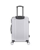 Valise Moyen Séjour 4 roues Baltimore 65 cm gris