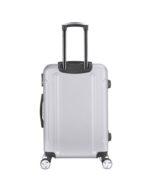 Valise Moyen Séjour 4 roues Baltimore 65 cm gris