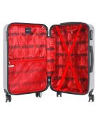 Valise Moyen Séjour 4 roues Baltimore 65 cm gris