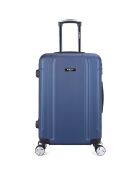 Valise Long Séjour 4 roues Baltimore 75 cm bleu marine