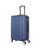 Valise Long Séjour 4 roues Baltimore 75 cm bleu marine