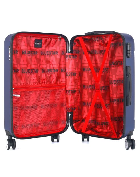 Valise Long Séjour 4 roues Baltimore 75 cm bleu marine