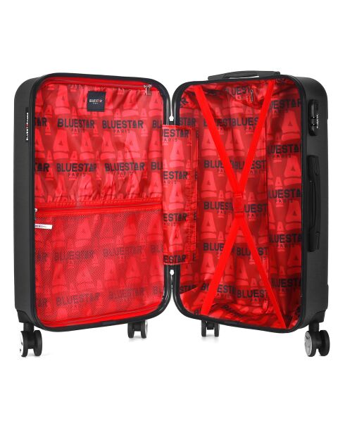 Valise Long Séjour 4 roues Ajaccio 75 cm noir