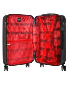 Valise Moyen Séjour 4 roues Ajaccio 65 cm noir