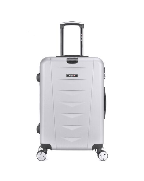 Valise Long Séjour 4 roues Ajaccio 75 cm gris