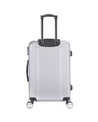 Valise Long Séjour 4 roues Ajaccio 75 cm gris