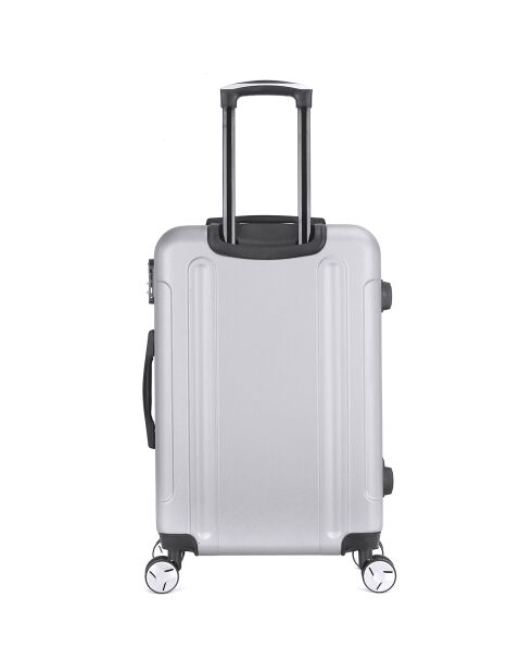 Valise Long Séjour 4 roues Ajaccio 75 cm gris