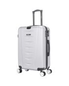 Valise Moyen Séjour 4 roues Ajaccio 65 cm gris