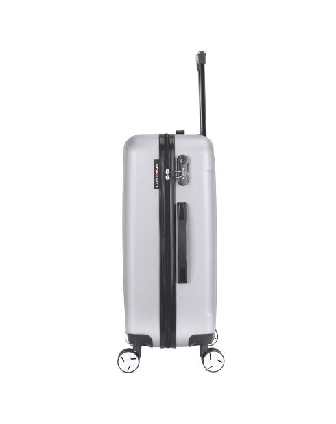 Valise Moyen Séjour 4 roues Ajaccio 65 cm gris